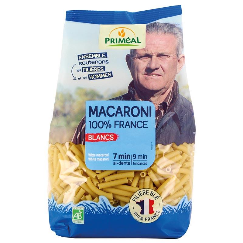Macaroni 100% france blancs bio - 1