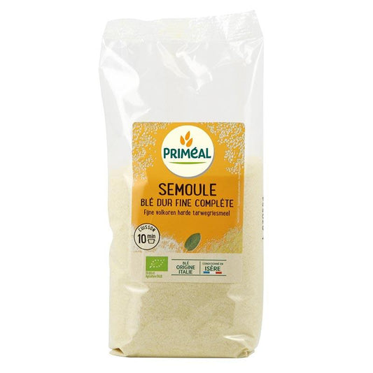 Semoule de blé fine complète bio - 1